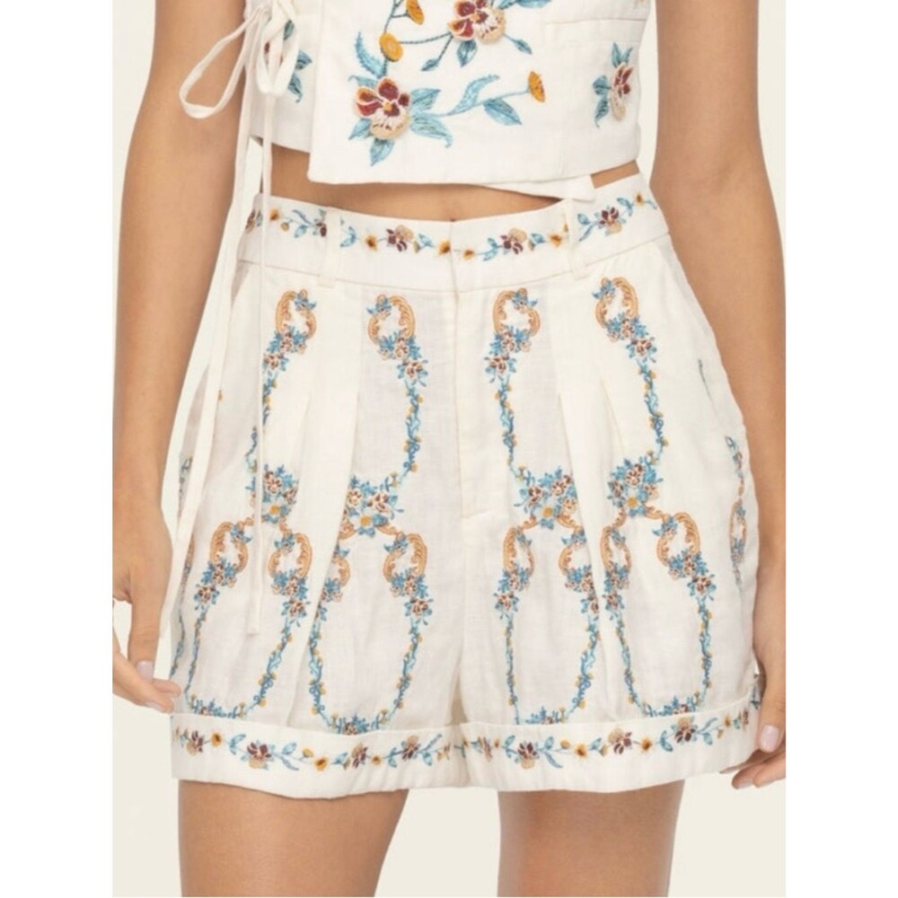 Agua by Agua Bendita Romy Florero Shorts XS NWT